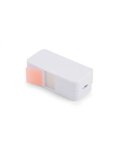 Karteczki samoprzylepne w podajniku RECTANGLE