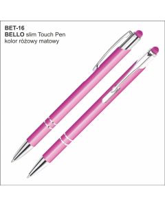 Długopis BELLO Touch Pen BET-16 różowy