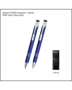 Zestaw COSMO długopis ołówek w etui Z-5 kolor biały