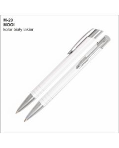 Długopis MOOI M-20 biały