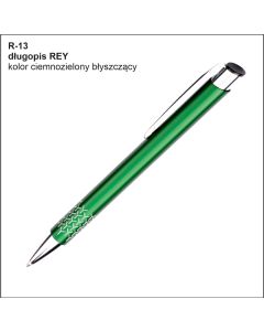 Długopis REY R-13 ciemny zielony