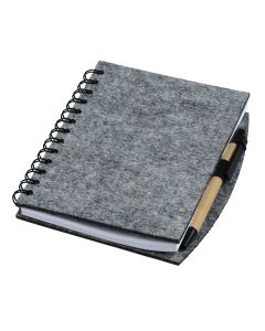 Notes z filcu Felt Now, szary