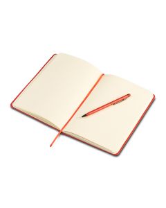 Zestaw notes z długopisem Abrantes, czerwony