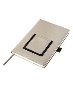 Notes z kieszonką na telefon Eibar, szary