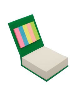 Blok z karteczkami, zielony