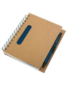 Notes 120x180/70k linia Envivo, granatowy/beżowy